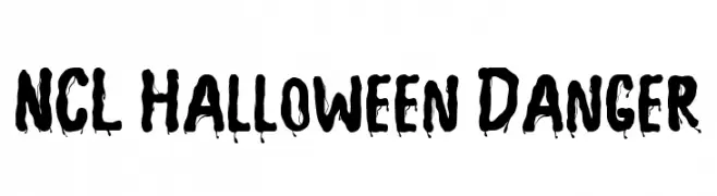 NCL Halloween Danger  नि: शुल्क फ़ॉन्ट्स डाउनलोड