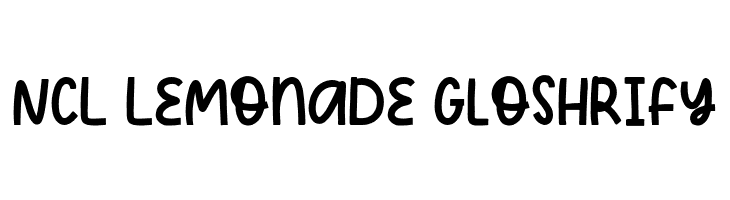 NCL Lemonade Gloshrify  Fuentes Gratis Descargar