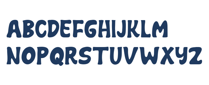 NCL Samoa Gardens Lowercase