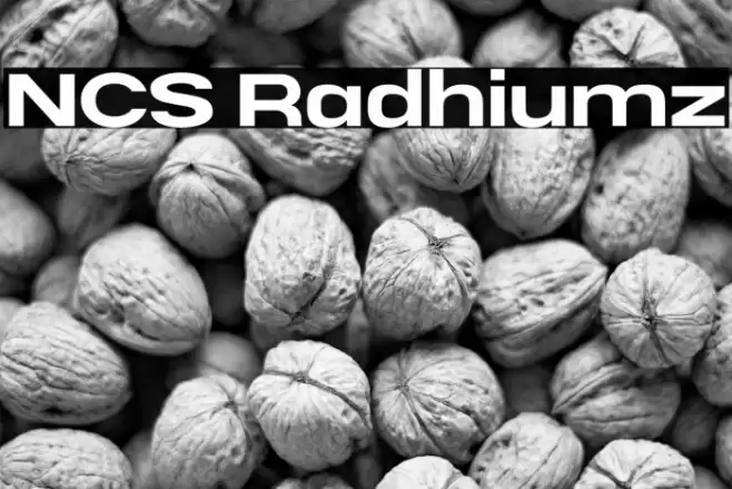 NCS Radhiumz Font examples