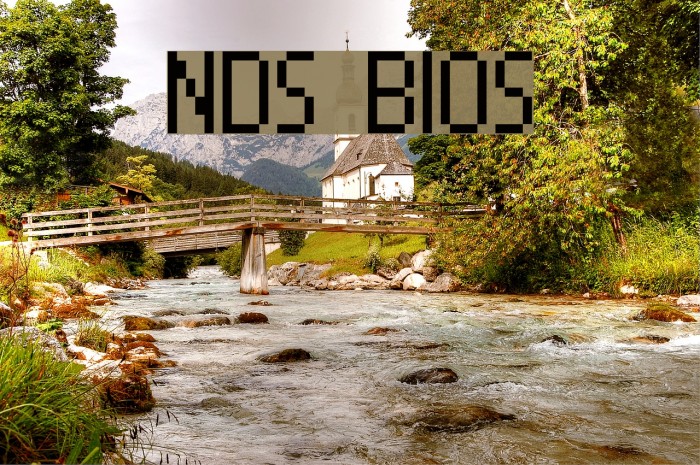 NDS BIOS Font examples