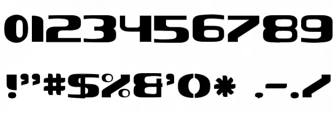 NEC Font OTHER CHARS