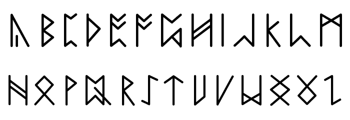 NECROMANCER Font OTHER CHARS