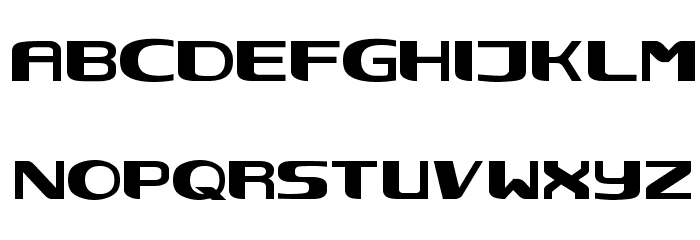 NEC Font LOWERCASE