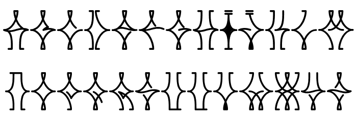 NELLY Normal Font LOWERCASE