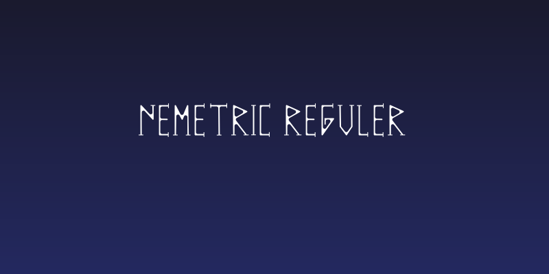 NEMETRIC REGULER Social Header
