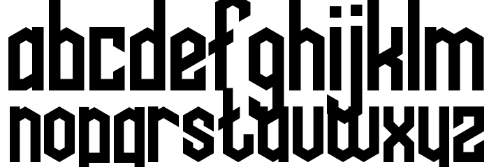NEO ESPORT Font LOWERCASE