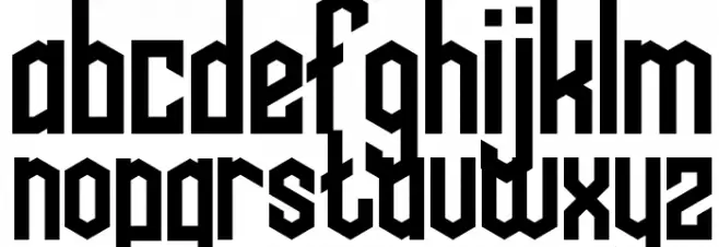 NEO ESPORT Font LOWERCASE
