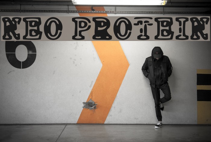 NEO PROTEIN Font examples