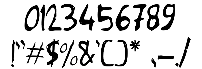 NEO ZONE Font OTHER CHARS