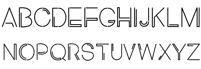 NEON ABSOLUTE SANS 1 Font OTHER CHARS
