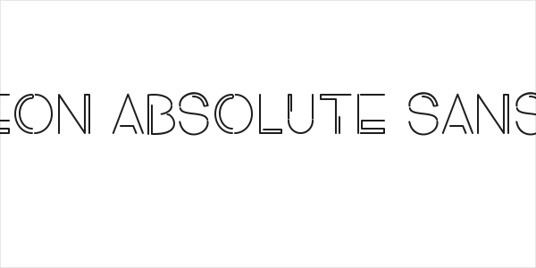 NEON ABSOLUTE SANS 1 Logo