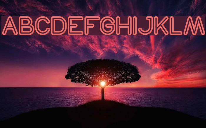 NEON GLOW Bold Example 3