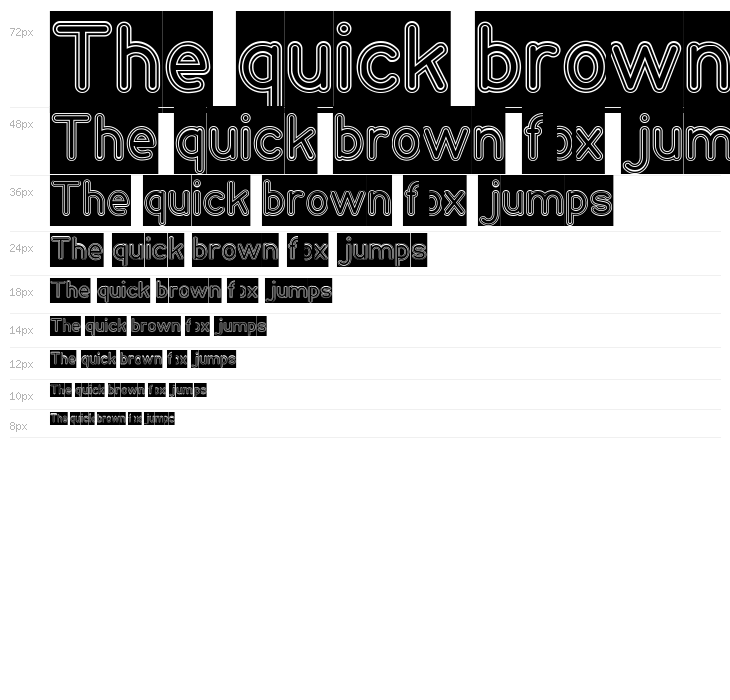 NEON GLOW-Hollow-Inverse Waterfall