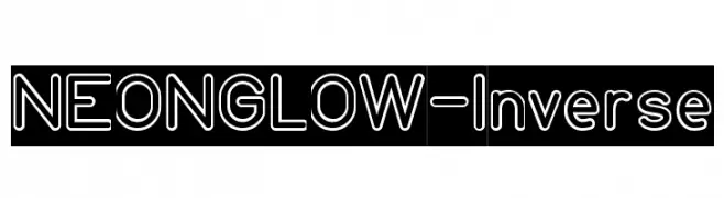 NEON GLOW-Inverse  Fuentes Gratis Descargar