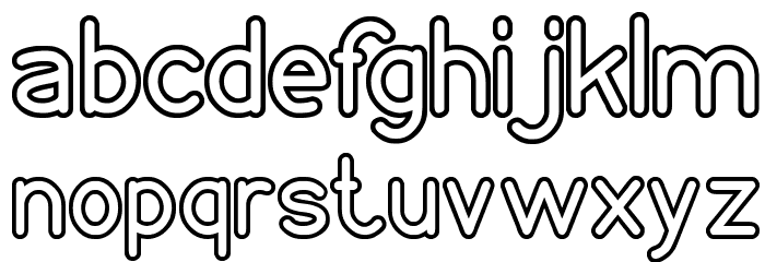 NEON GLOW Font LOWERCASE