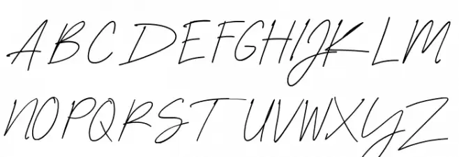 NEONCITY Script Schriftart Groß