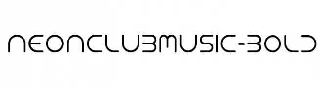 NEONCLUBMUSIC-Bold  Fuentes Gratis Descargar