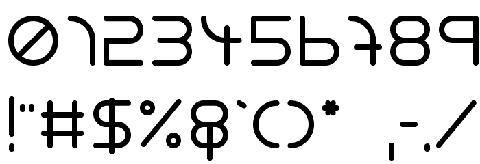 NEONCLUBMUSIC-Bold Font OTHER CHARS