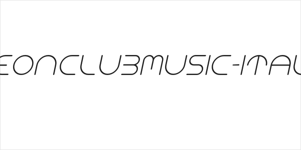 NEONCLUBMUSIC-Italic Logo