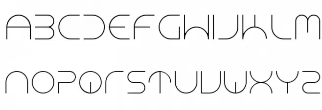 NEONCLUBMUSIC-Light Fonte MAIÚSCULAS