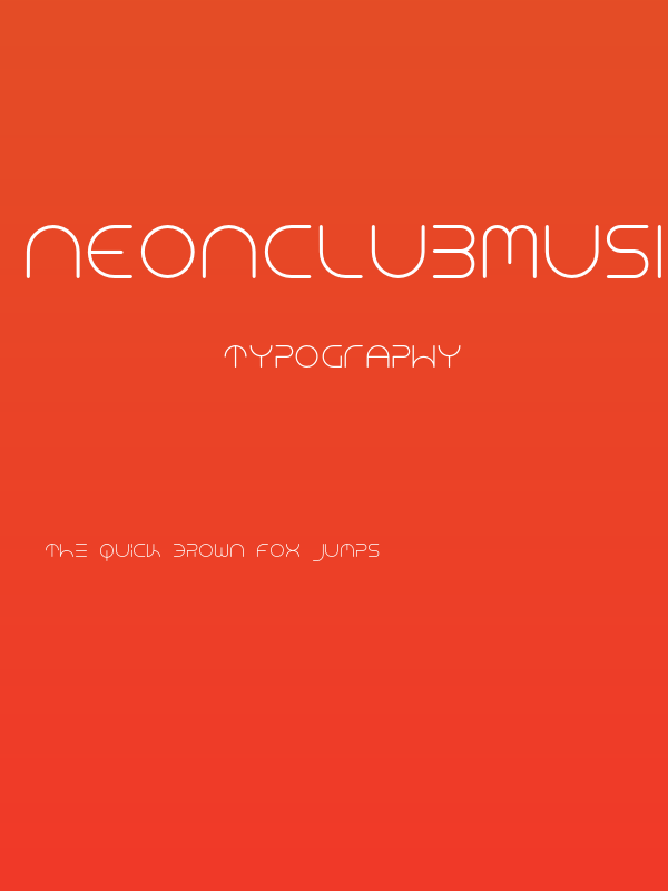 NEONCLUBMUSIC Poster