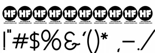 NEOTERIC Bold Font OTHER CHARS