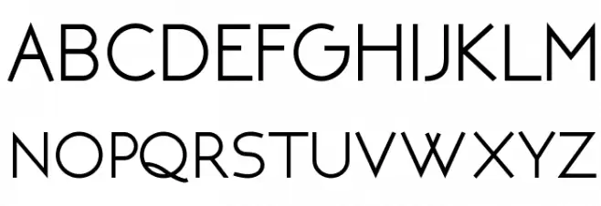 NEOTERIC Bold Schriftart Groß