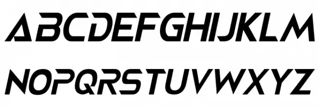 NEOTERIQUE Italic Шрифта ВЕРХНИЙ