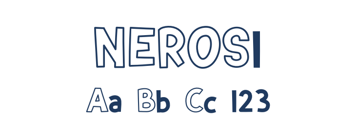 NEROS1 Font Preview
