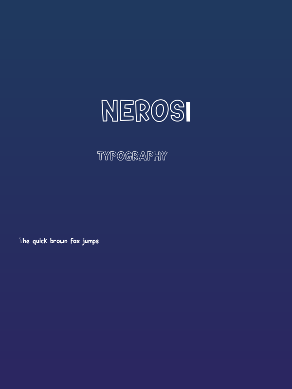 NEROS1 Poster