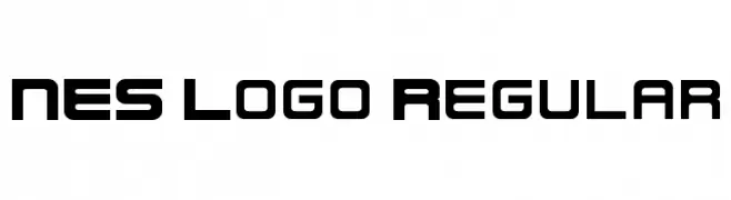 NES Logo Regular  Frei Schriftart Herunterladen