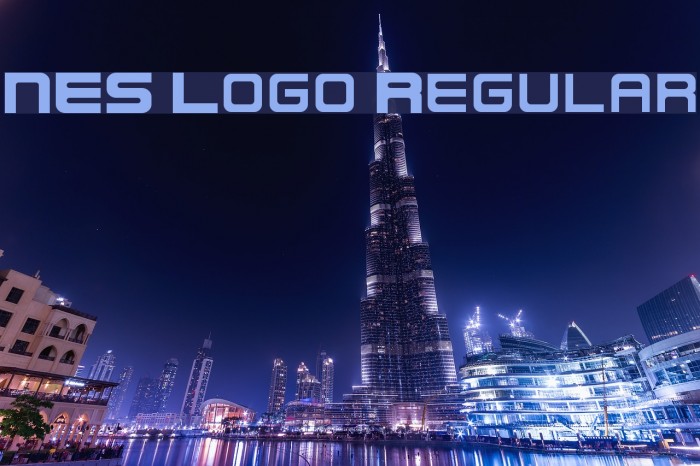 NES Logo Regular Font examples