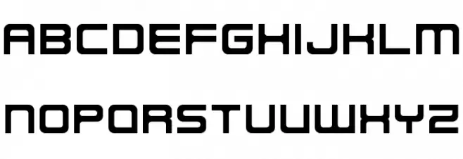 NES Logo Regular फ़ॉन्ट लोअरकेस