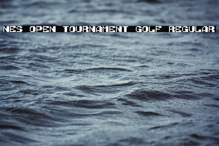 NES Open Tournament Golf Regular Example 1