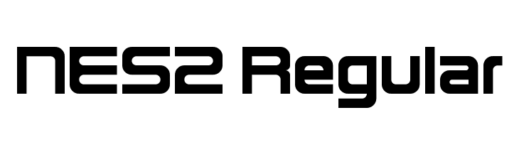 NES2 Regular Font