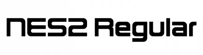 NES2 Regular  Fuentes Gratis Descargar