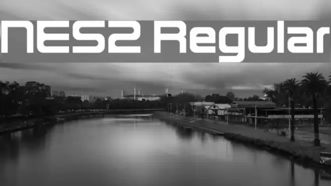 NES2 Regular Font examples