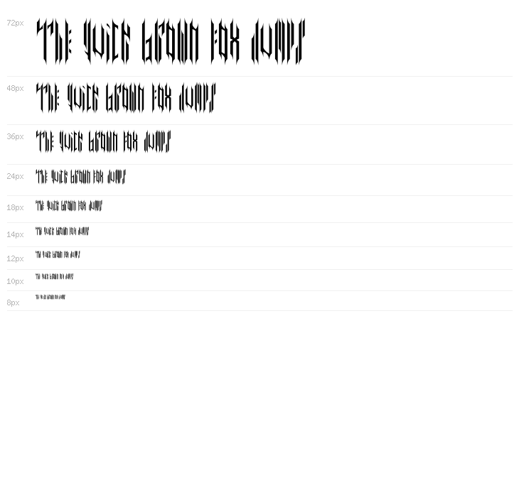 NETHER TYPE BETA 001 Waterfall