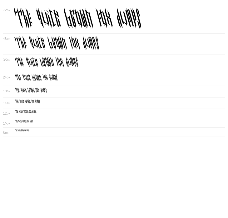 NETHER TYPE BETA 002 Reverse Waterfall