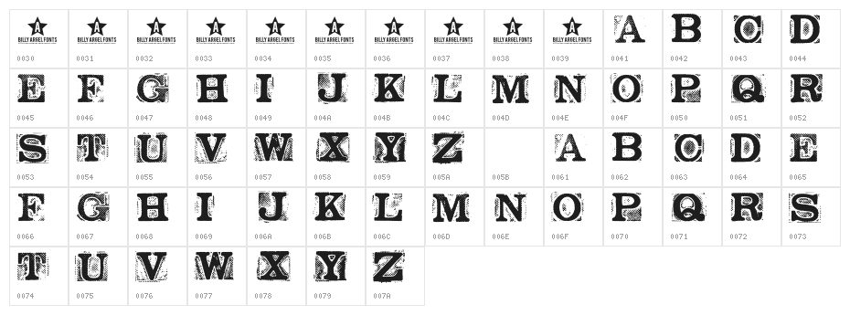 NETWORKVAMPIRES-personal Character Map
