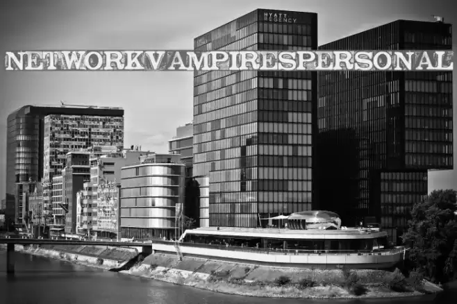 NETWORKVAMPIRES-personal Шрифта examples