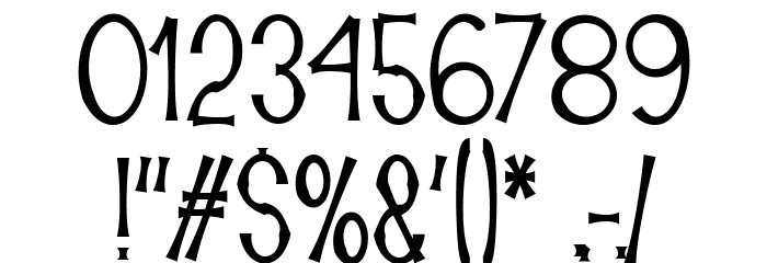 NEVALEX Font OTHER CHARS