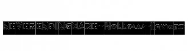 NEVER ENDING MAZE-Hollow-Invers  Free Fonts Download