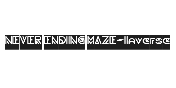 NEVER ENDING MAZE-Inverse Logo