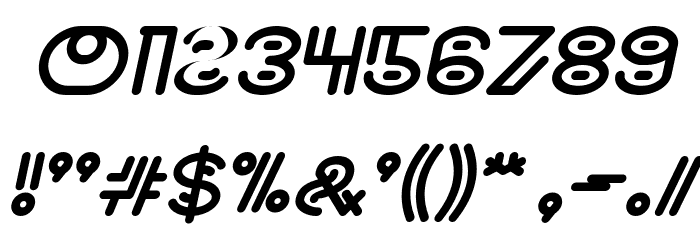NEVER ENDING MAZE Italic Font OTHER CHARS
