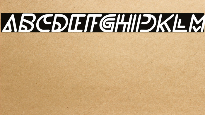 NEVER ENDING MAZE Italic Example 1