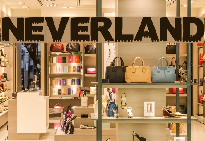 NEVERLAND Font examples