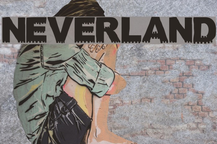 NEVERLAND Font examples