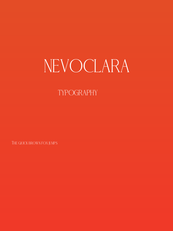 NEVOCLARA Poster